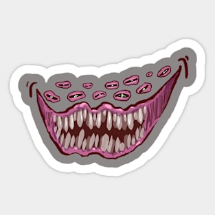 Mimic Mouth Sticker